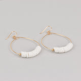 Amelia Hoops in White