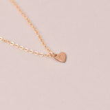 Tiny Hearts Personalized Hand-Stamped Necklace
