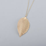 Real Leaf Necklace
