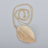 Real Leaf Necklace