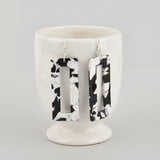 Tuxedo Terrazzo Earrings