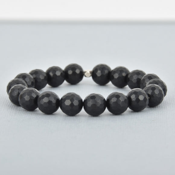 Matte Black Onyx Bracelet