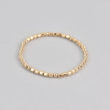 Kendall Gold Beaded Bracelet