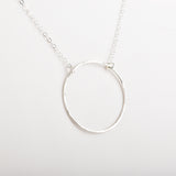 Large Infinity Circle Necklace