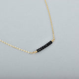 Gemstone Bar Necklace