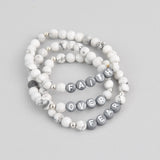 Faith Over Fear WORD Bracelet