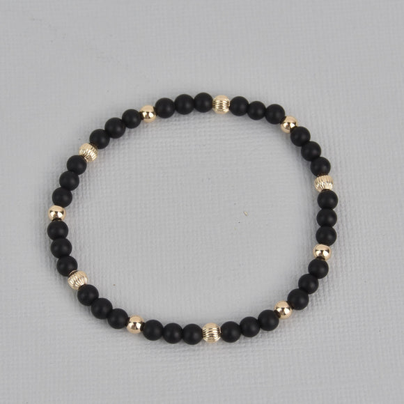 Kenda Gold Beaded Gemstone Bracelet