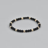 Kenda Gold Beaded Gemstone Bracelet