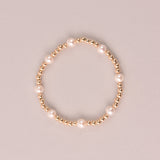 Kinsley Gold Beaded Bracelet