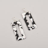 Tuxedo Terrazzo Earrings