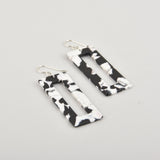 Tuxedo Terrazzo Earrings