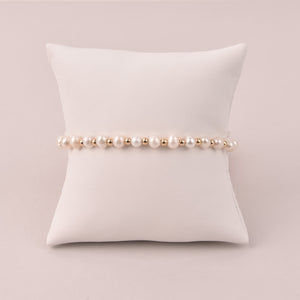 Kari Gold Beaded Bracelet