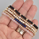 Kenda Gold Beaded Gemstone Bracelet