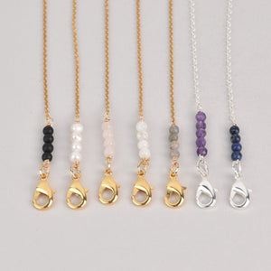 Dainty Face Mask Chain Necklace