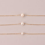 Pearl Solitaire Necklace