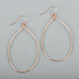 Wire Teardrop Earrings