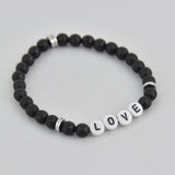 Gemstone WORD Bracelet