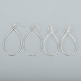 Wire Teardrop Earrings
