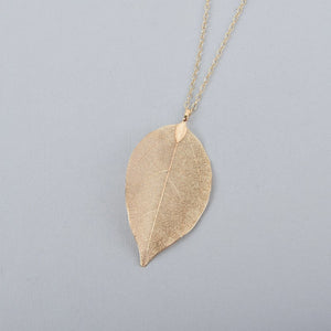 Real Leaf Necklace