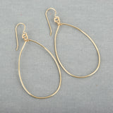 Wire Teardrop Earrings